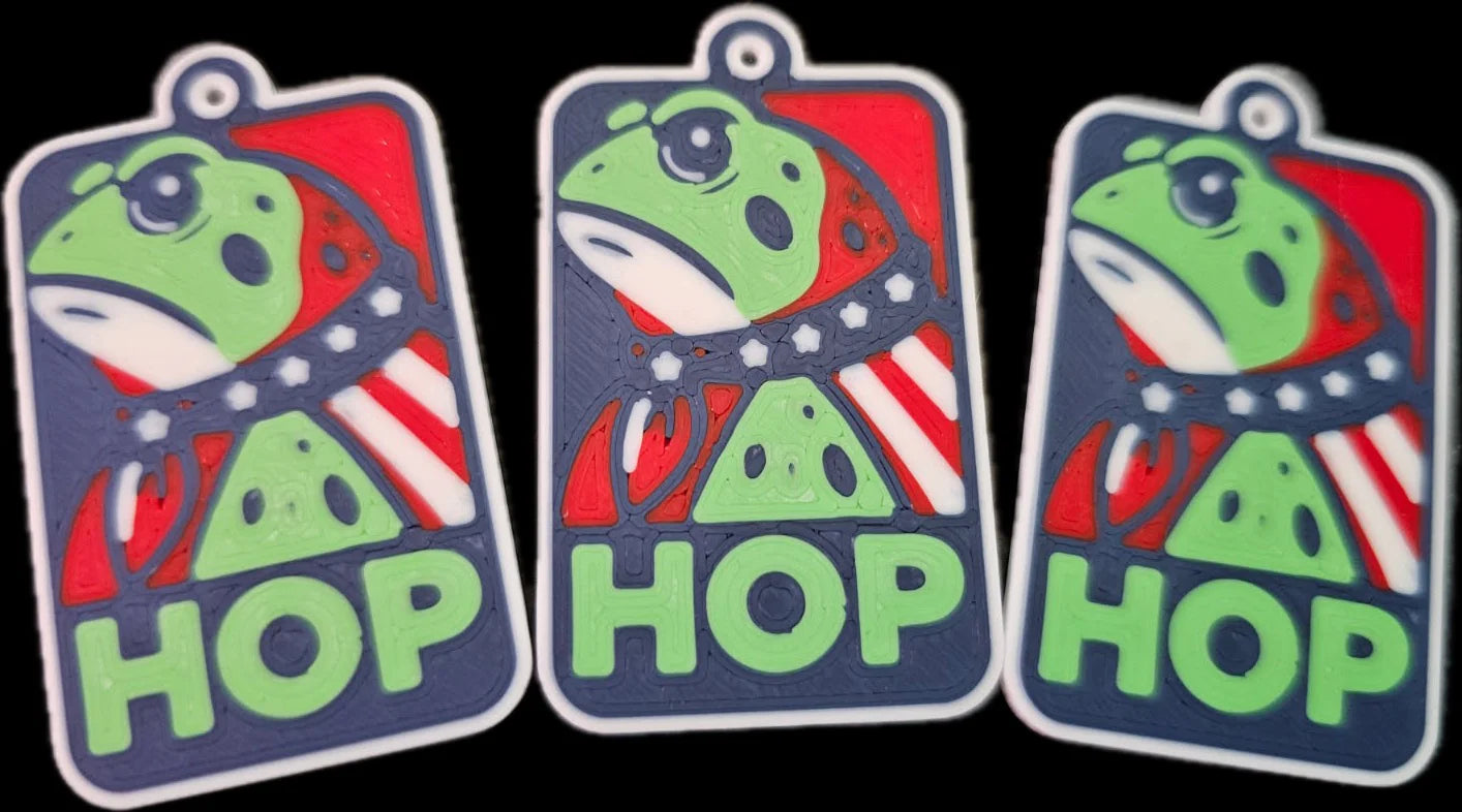 Resistance Frog Tags