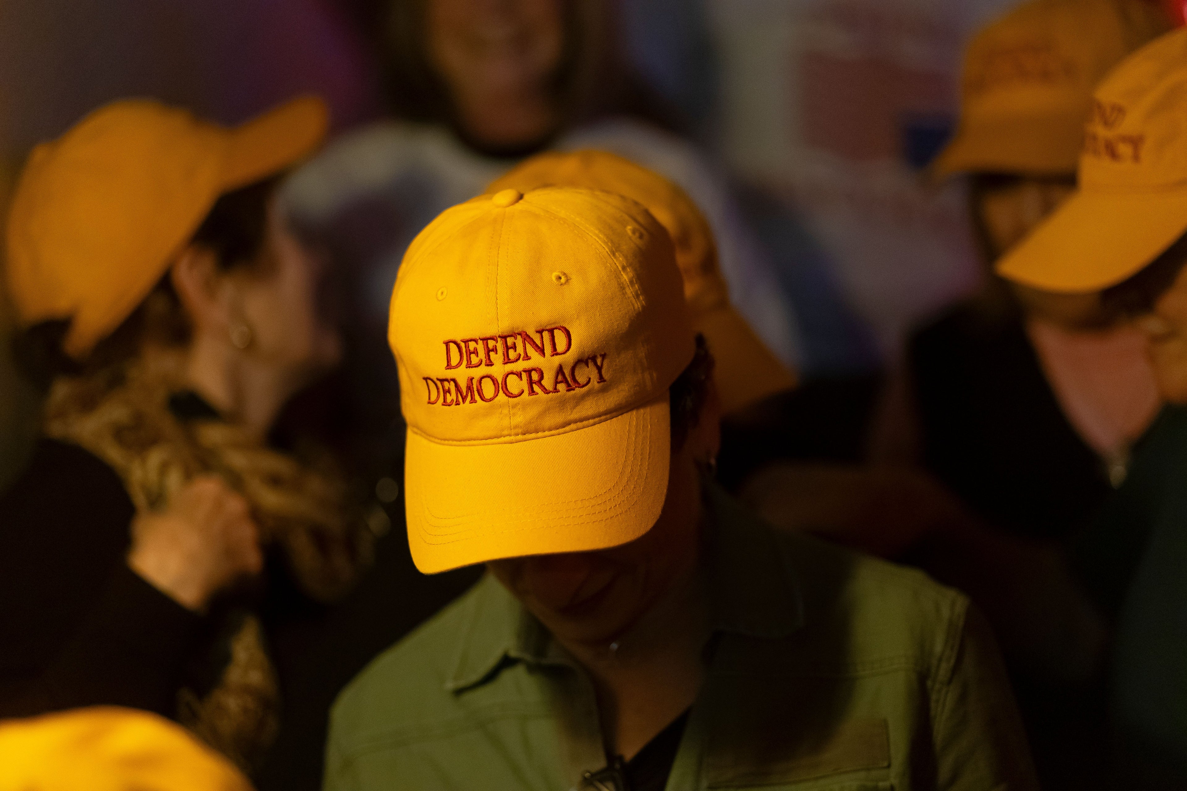 Gold hat